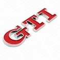 thumbnail image 2 of For GTI Liftgate Adhesive Nameplate Badge Logo Emblem Decoration Sport Red, 2 of 6