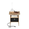 thumbnail image 3 of Pemberly Row Station de Charge Port USB et Type-C Embout Drapeau Chêne/noir, 3 of 6