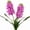 3, variant on 3 Realistic Amethyst Artificial Flowers for Wedding Centerpieces Home Decor