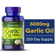 (2 pack) Garlic Oil, 5000 Mg, 250 Count by Puritan's Pride