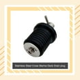 thumbnail image 4 of Sidaley Tapón de drenaje para cubierta, suministros para barcos, escurridor en forma de T, accesorios de kayak de acero inoxidable, bote de Bombillas para automóviles como se muestra 1 pulgada, 4 of 6
