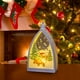 thumbnail image 1 of xihome Farol navideño porttil luminoso con luz nocturna, anillo de traccin, funciona con pilas, adorno colgante, 1 of 6