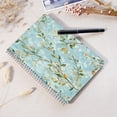 thumbnail image 4 of Spiral Journal Notebook,50 Sheets A5 College Ruled Notebook/Journal 3 Pcs for School Office Home - Small Green Leaves And Flowers, 4 of 7