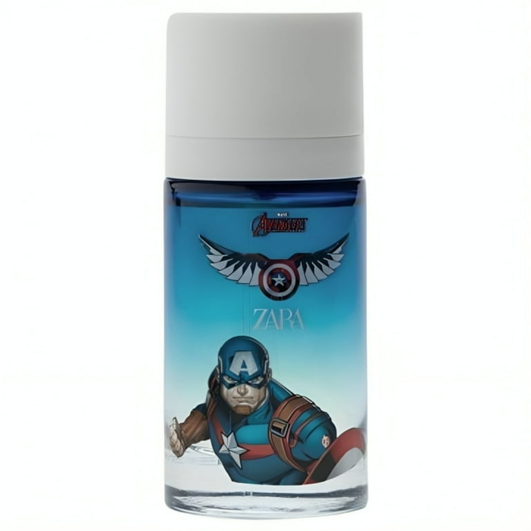 Zara Marvel Avengers Captain America Kids Perfume Citrus Fragrance