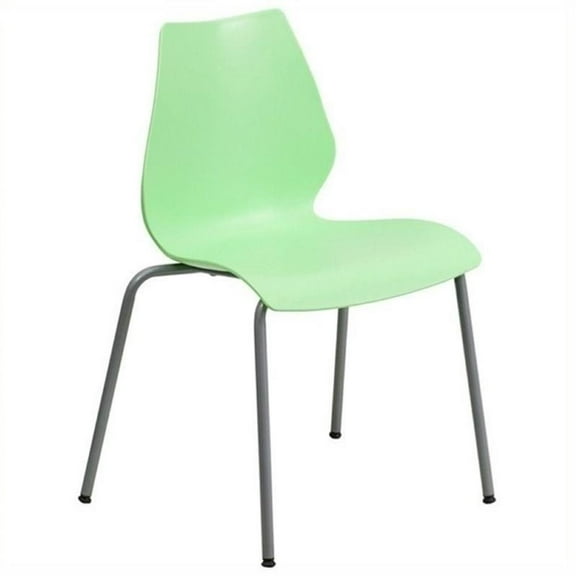 Scranton & Co Stacking Chair in Green