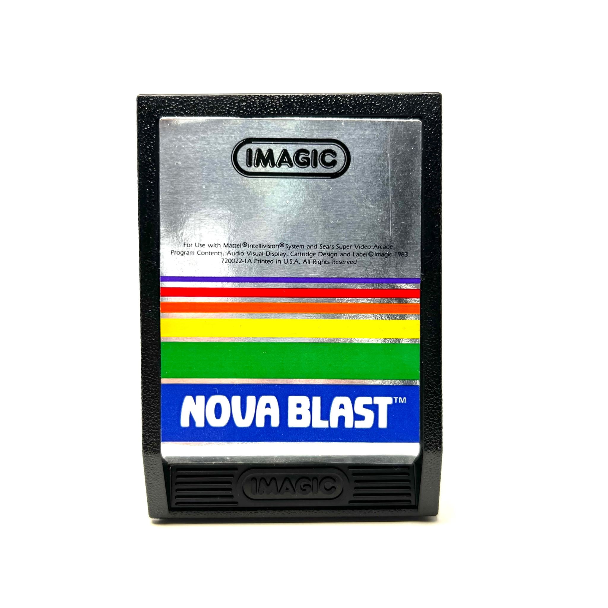 Intellivision Nova Blast Video Game Cartridge Only
