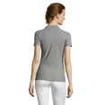 thumbnail image 4 of SOLS Womens People Pique Short-Sleeved Polo Shirt, 4 of 4
