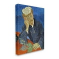 thumbnail image 3 of Dr Paul Gachet Van Gogh Portrait Botanical & Floral Painting Gallery Wrapped Canvas Print Wall Art, 3 of 7