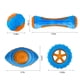 thumbnail image 2 of Juguete Masticable Para Perros Juguete Interactivo Resistente A Mordeduras Juguete Luminoso De Agua Vocal Para Mascotas Scienceny PT002431-02, 2 of 6