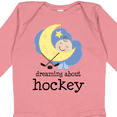 thumbnail image 4 of Inktastic Dreaming About Hockey Boys or Girls Long Sleeve Baby Bodysuit, 4 of 5