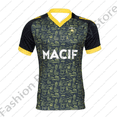 thumbnail image 2 of 2024/25 hombres camiseta de Rugby ropa niños hombres niños Fans camiseta equipo ropa deportiva camiseta adolescente entrenamiento en casa afuera Top Club Rochelais, 2 of 4