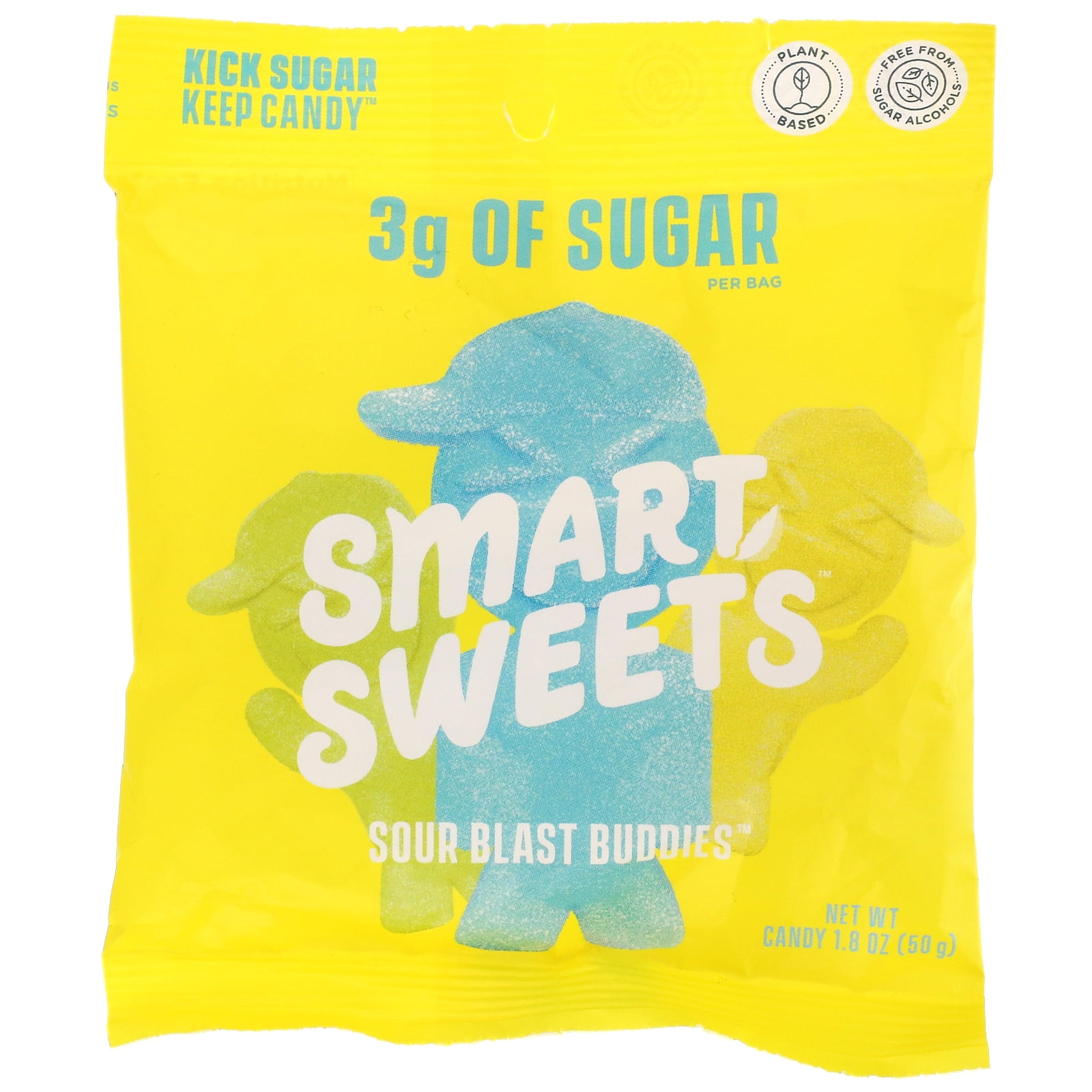 SmartSweets Candy, Sour Blast Buddies, Bag, 1.8 OZ
