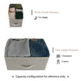 thumbnail image 5 of Simplify 7 Drawer Storage Dresser in Beige, 5 of 8