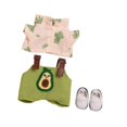 thumbnail image 4 of Ropa de peluche Para muñecas de 15 cm y 17 cm Perfke accesorios Para fotos Verde, 4 of 9