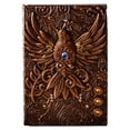 thumbnail image 2 of Cuaderno de escritura de imagen Sunnimix cuadernos de mujeres A5 forrado Bronce rojo, 2 of 8