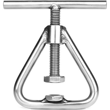 Casewin Nut Cracker Tool,Stainless Steel Pecan Cracker Nutcracker Tool,Heavy Duty for All Nuts,Black Walnut, Macadamia Nuts, Hazelnut, Almonds,Pecan,Walnuts
