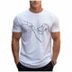 thumbnail image 2 of Tops para hombre, blusas y camisas de cuello redondo y manga corta para hombre, blusas casuales de cuello redondo con estampado de moda para hombre, blusas de cuello redondo y manga corta, camisas par, 2 of 6