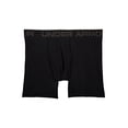 thumbnail image 3 of Under Armour Men's Mesh Series 6" Boxerjock 2-Pack, Black (001), Large, 3 of 3