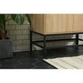 thumbnail image 5 of Elegant Decor Eugene 30" Aluminum MDF Single Bathroom Vanity in Mango Wood, 5 of 8