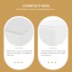 thumbnail image 2 of BRIGHTFUFU Desk Office Waste Can Mini Basket de basura Decorativa Bin Bin Mesa decorativa Pequeño Organizador, 2 of 7