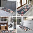 thumbnail image 2 of Pioneer Flower Floral Print Pattern Kitchen Rug Mat,Kitchen Runner Rugs Non Skid Washable,Decorative Kitchen Floor Mats for Kitchen,Sink,Laundry,17"X47", 2 of 5