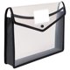 thumbnail image 1 of Office File Folder Expanding File Wallet Clear Large Capacity Poly Envelope (A4), 1 of 6