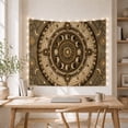 thumbnail image 5 of Celestial Mandala With Sun and Moons Mystical Boho Wall Art for Astronomy Lovers, Zodiac Home Decor, Housewarming Gift Tapestry Wall Hanging for Bedroom, Living Room and Dorm, 5 of 7