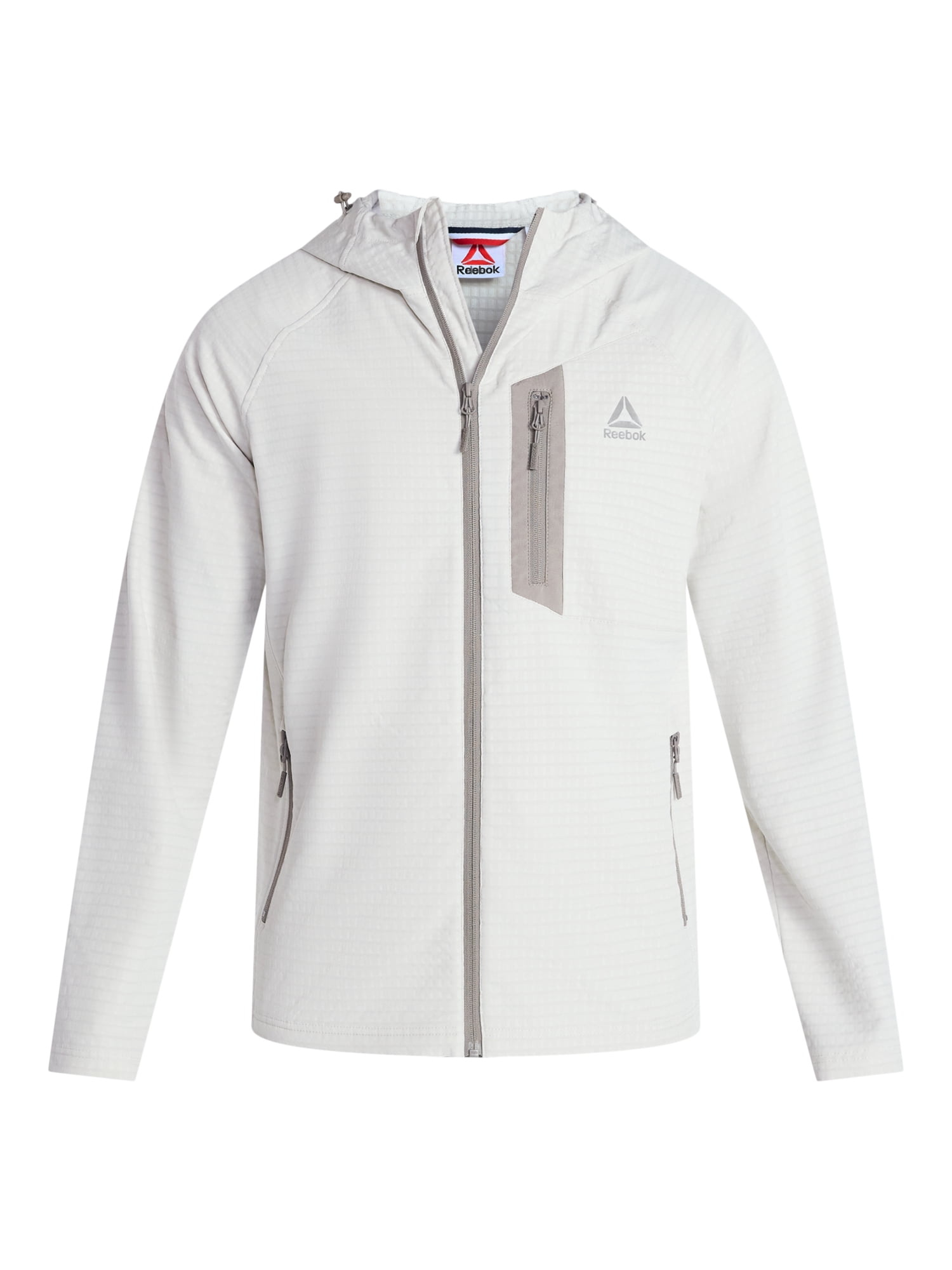 Reebok Men and Big Men's Textured Stretch Jacket with Chest Pocket, Sizes S-3XL