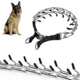 thumbnail image 1 of Collar de adiestramiento para perros, con eslabones ajustables de acero inoxidable para mayor comodidad (2,5 mm x 35 cm)., 1 of 5