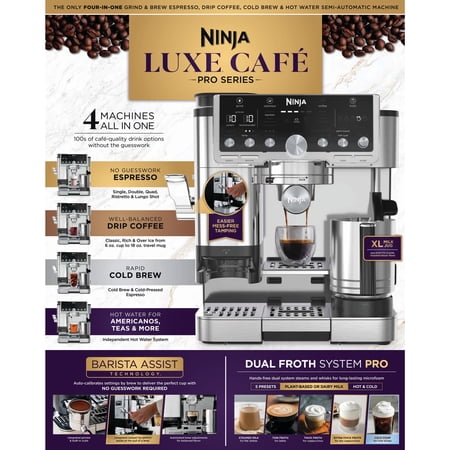 Ninja Luxe Cafe Pro ES701 Espresso & Drip Coffee Maker - Image 5