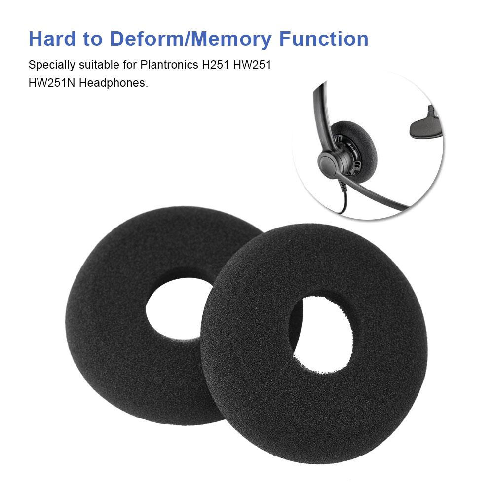 FAGINEY Noise Elimination Foam Headphone Covers Cozy Wearing Foam