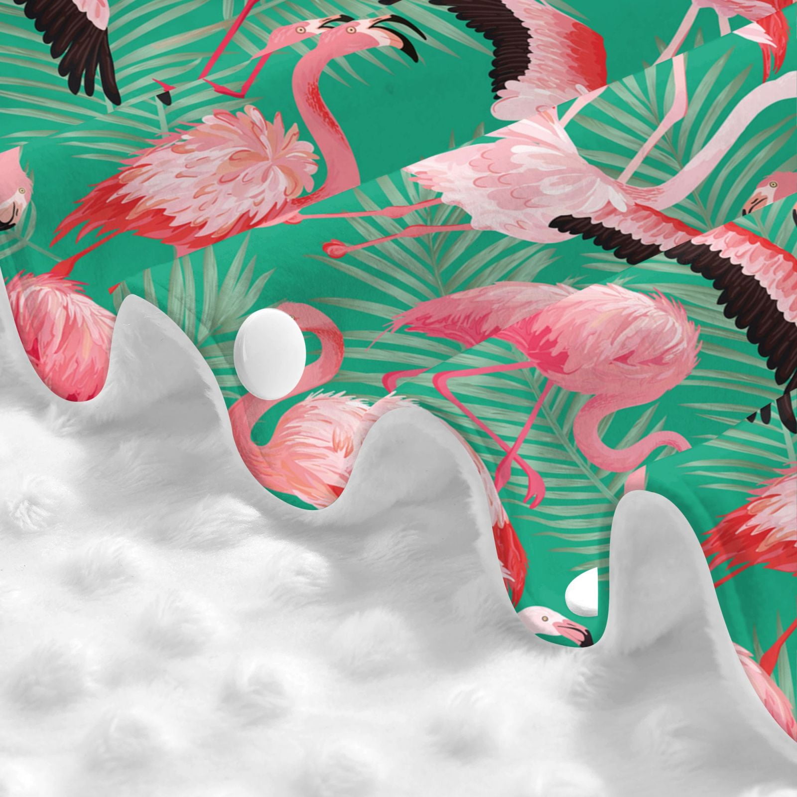 Car Seat Cover Baby - Tropical Flamingo A Breathable Infant Car Seat Cover for Baby Carseat, Lightweight Comfort Baby Essentials Must Haves Newborn Stuff for Girl Boy