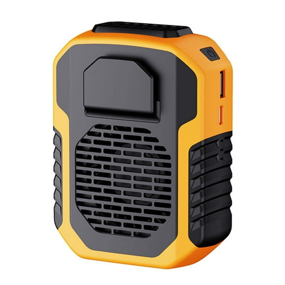 3-Speed Rechargeable Clip-On Hanging Neck Fan