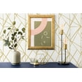 thumbnail image 6 of NextWall Metallic Gold Quartz Geo Peel and Stick Wallpaper, 6 of 9