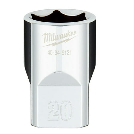 

New Milwaukee 45-34-9121 1/2 Drive Metric 6-Point Socket Each