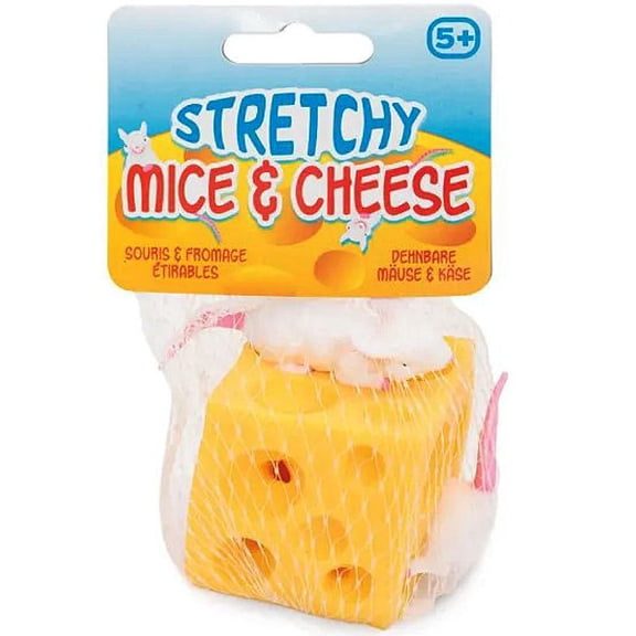 Stretchy Mice & Cheese Sensory Stress Toy