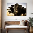 thumbnail image 3 of Elephant Stock Black Angus Cattle Wall Art - Horizontal Canvas Wall Art - Living Room Wall Decor - Animal Canvas - Beige And Black Decor - 48" x 32", 3 of 8