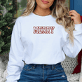 thumbnail image 2 of Embroidered Merry | Sweatshirt, 2 of 5