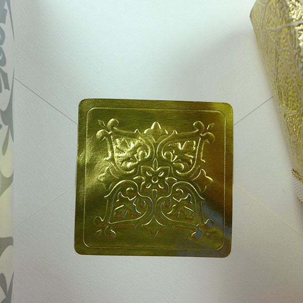 Embossed Envelope Seals 11/2 X 11/2 by Paper Mart