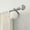 Silvery, variant on Mumo Modern 5/8 inch Heavy Duty Metal Adjustable Curtain Rod with Classic Ball Finial, Golden, 16 - 47"