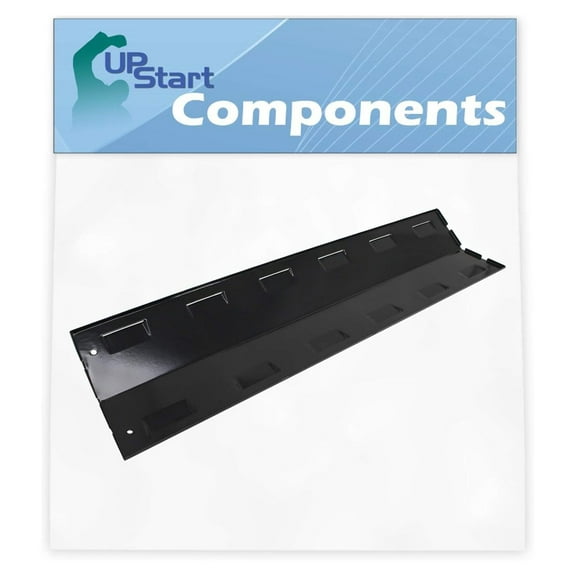 BBQ Grill Heat Shield Plate Tent Replacement Parts for Charbroil 463720114 - Compatible Barbeque Porcelain Steel Flame Tamer, Guard, Deflector, Flavorizer Bar, Bar, Burner Cover 23 13/16"