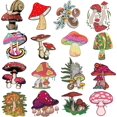 thumbnail image 2 of Mushroom Stickers for Water Bottles Laptop HydroFlasks,50PCS Aesthetic Flower Decals Decoration for Computer, 2 of 5