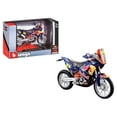 thumbnail image 4 of KTM 450 Rally Dakar #1 "Red Bull" 1/18 Diecast Motorcycle Model by Bburago, 4 of 5
