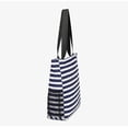 thumbnail image 6 of Travel Bag Beach Bag Stripe Handbag Gym Bag Large Capacity Fitness Bag, 6 of 15