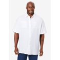 thumbnail image 3 of KingSize Men's Big & Tall Short-Sleeve Linen Shirt, 3 of 6