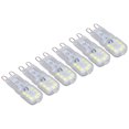 thumbnail image 4 of 14 LED Dimmable Bulbs, Fast Heat Dissipation 6pcs G9 Light Bulb Universal Small 3W  For Table Lamp For Ceiling Lamp Warm Light 110V, 4 of 8