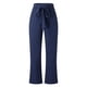 thumbnail image 4 of Pantalones anchos de algodón y lino para mujer: cintura alta elástica, cordón, transpirables, ropa informal para la oficina y la playa, tallas S-XXL, cintura de 66 a 88 cm., 4 of 8