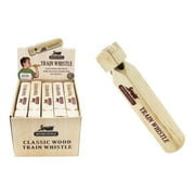 TRAIN WHISTLE TOYS WOOD (Pack of 20)