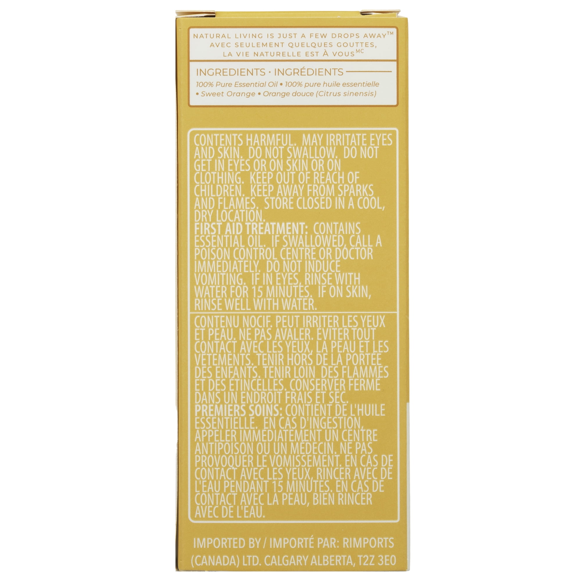 ScentSationals 100% Essential Oil - Sweet Orange, 15 mL (0.5 fl oz)