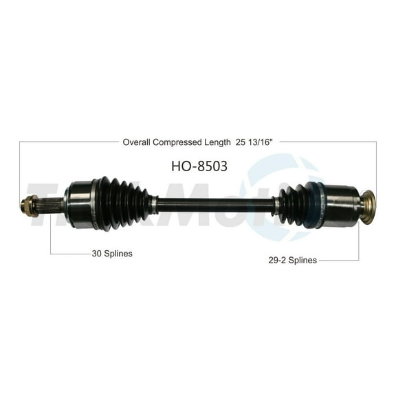 CV Axle Shaft Fits select: 2010-2011 HONDA ACCORD CROSSTOUR, 2012 HONDA CROSSTOUR